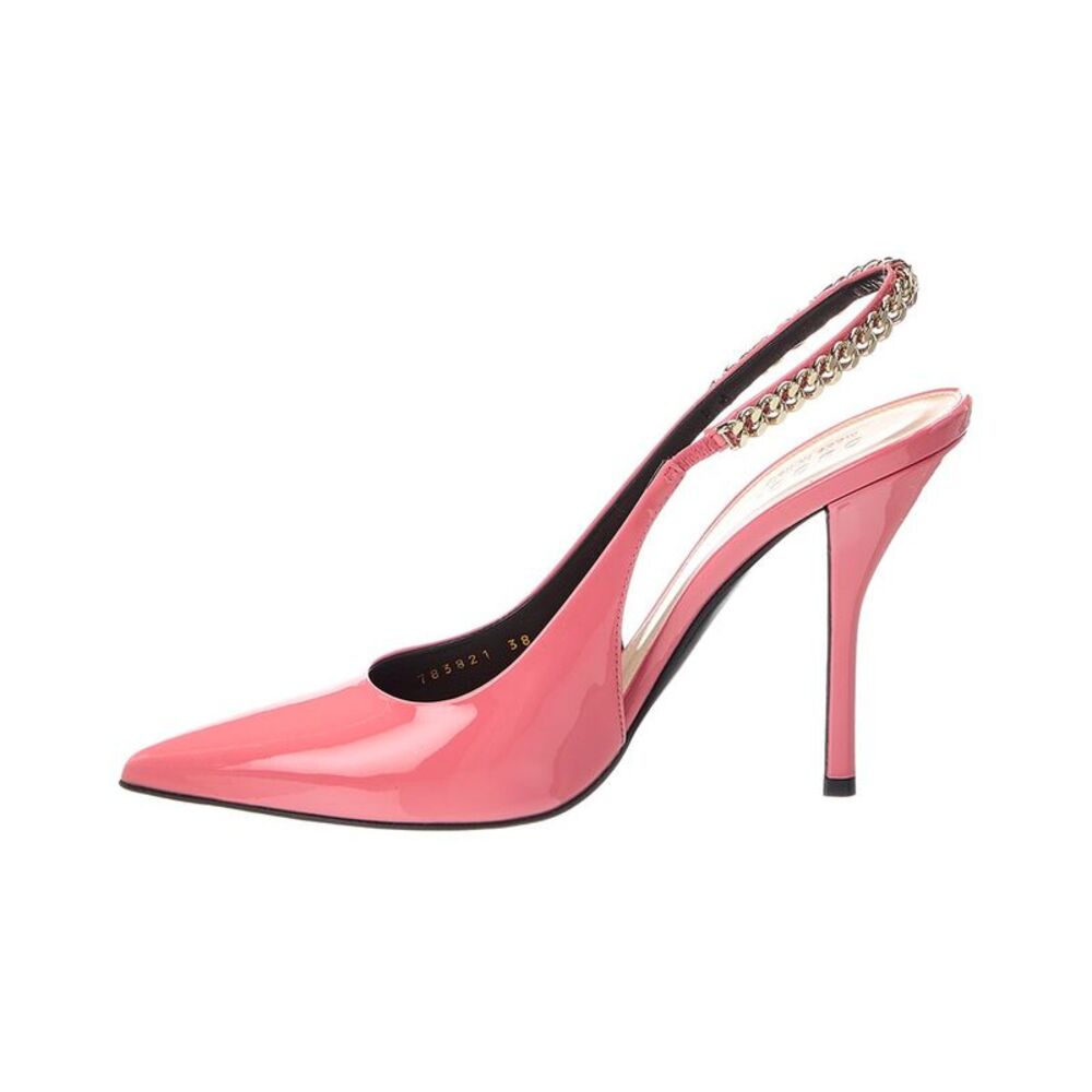 Gucci Signoria Patent Slingback Pump, Pink - Picture 2 of 5